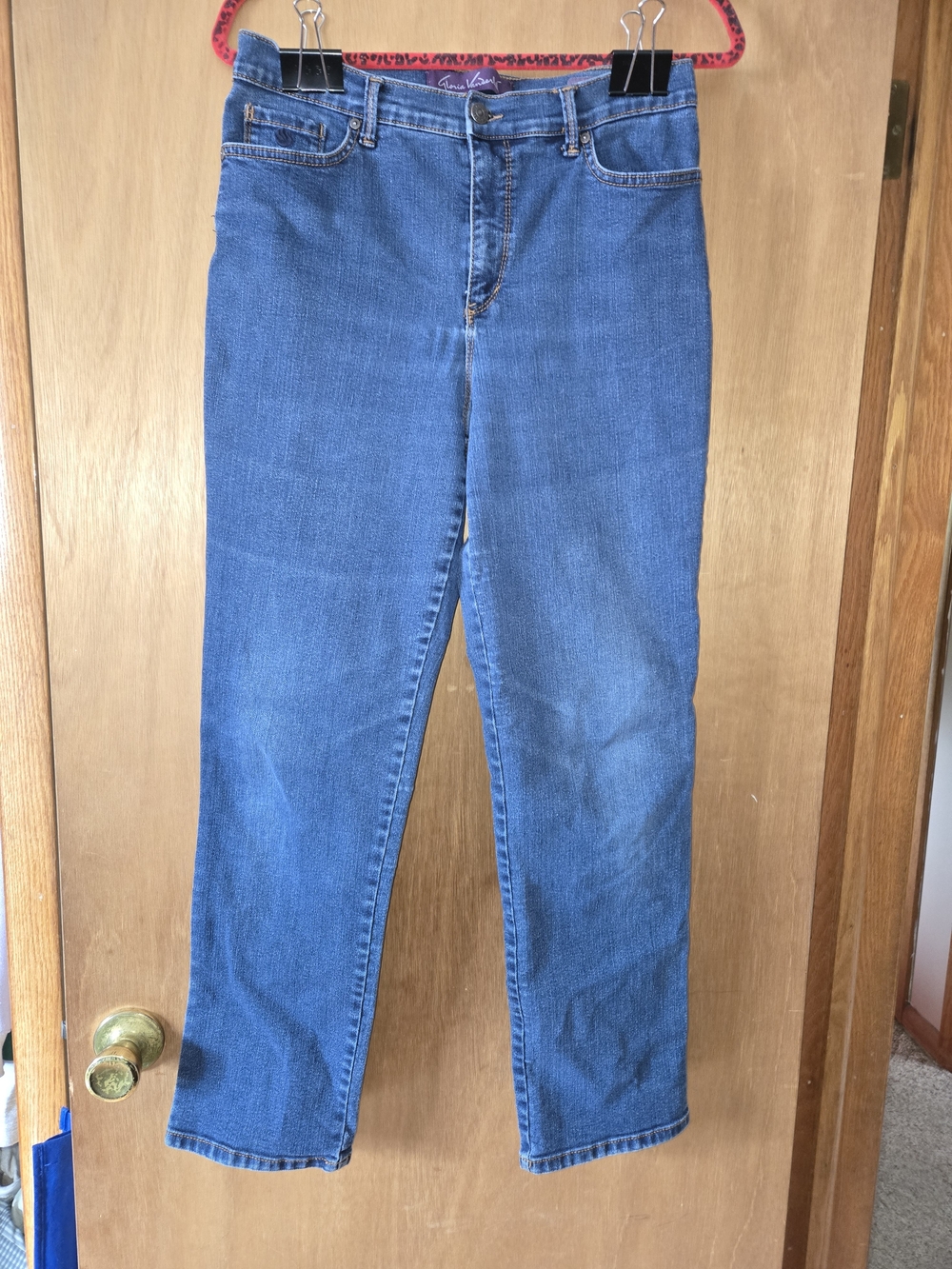 Gloria Vanderbilt Size 10 Classic Women's Blue Denim Jeans